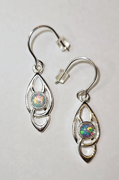 Clara Courage Collection Ethiopian Opals & Sterling Silver earrings - Stellify
