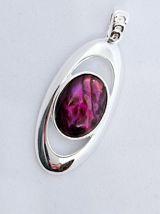 Rosa Sterling Silver Pendant - Stellify