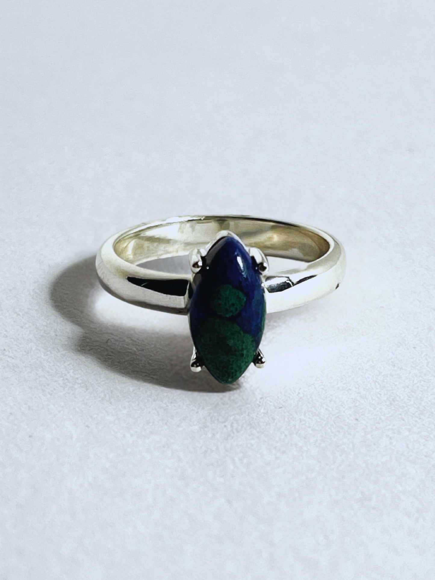 Azure Malachite Ring - Stellify