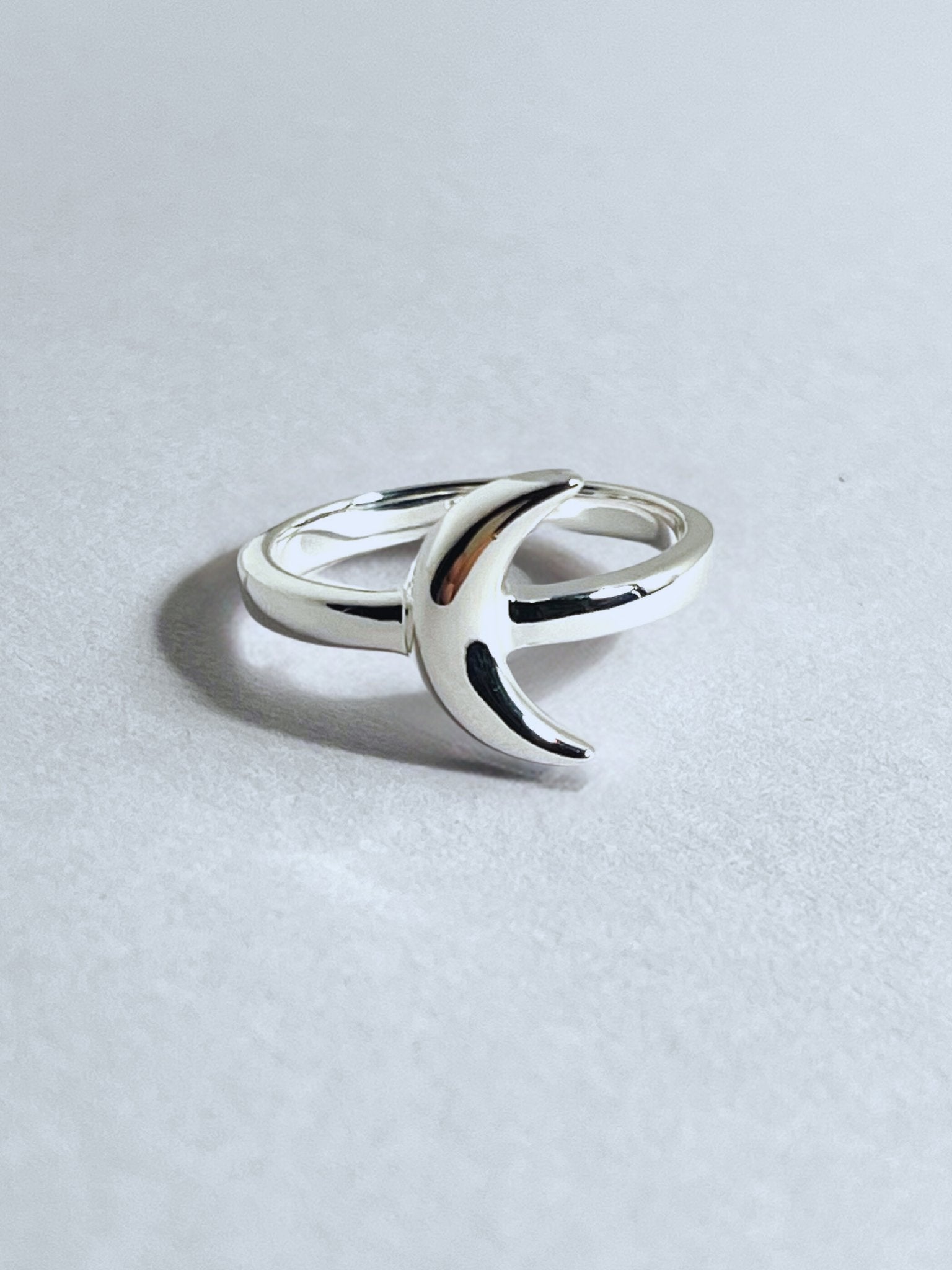 Celestial Crescent Moon Ring - Stellify