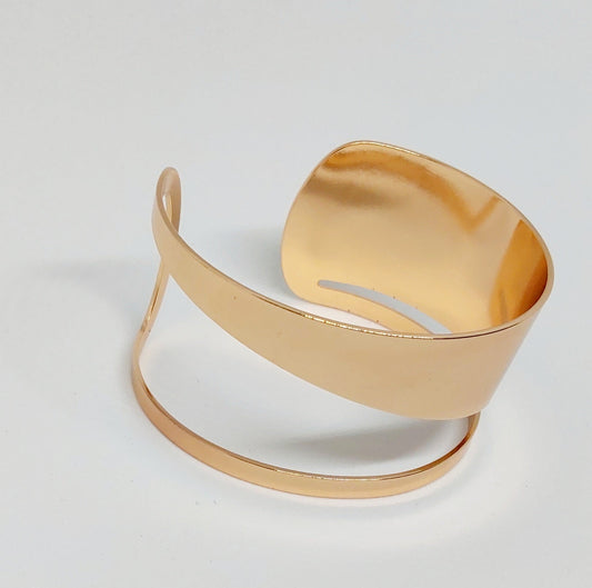 Hera Cuff Bangle Gold - Stellify