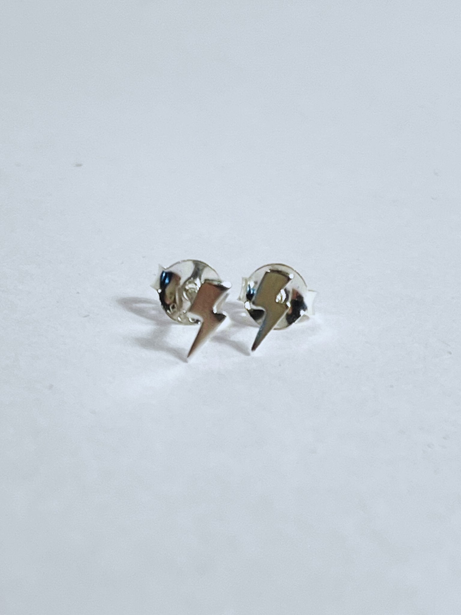 Lightning Bolt Stud Earrings - Stellify