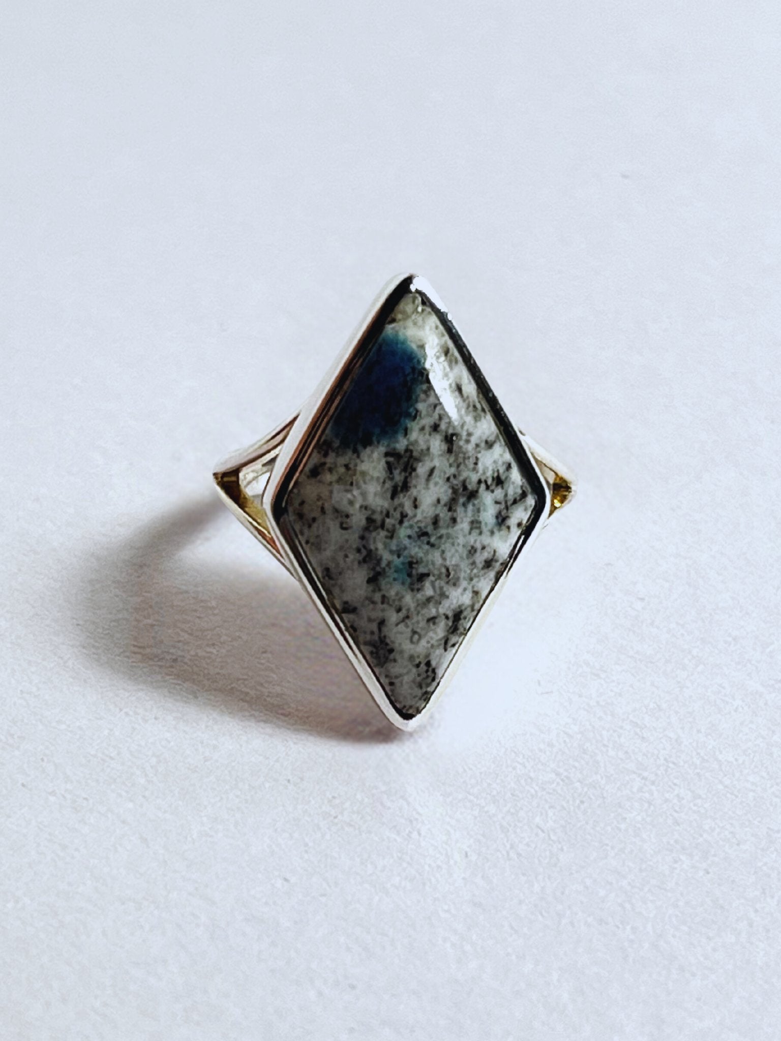 Sterling Silver Jasper Statement Ring - Stellify