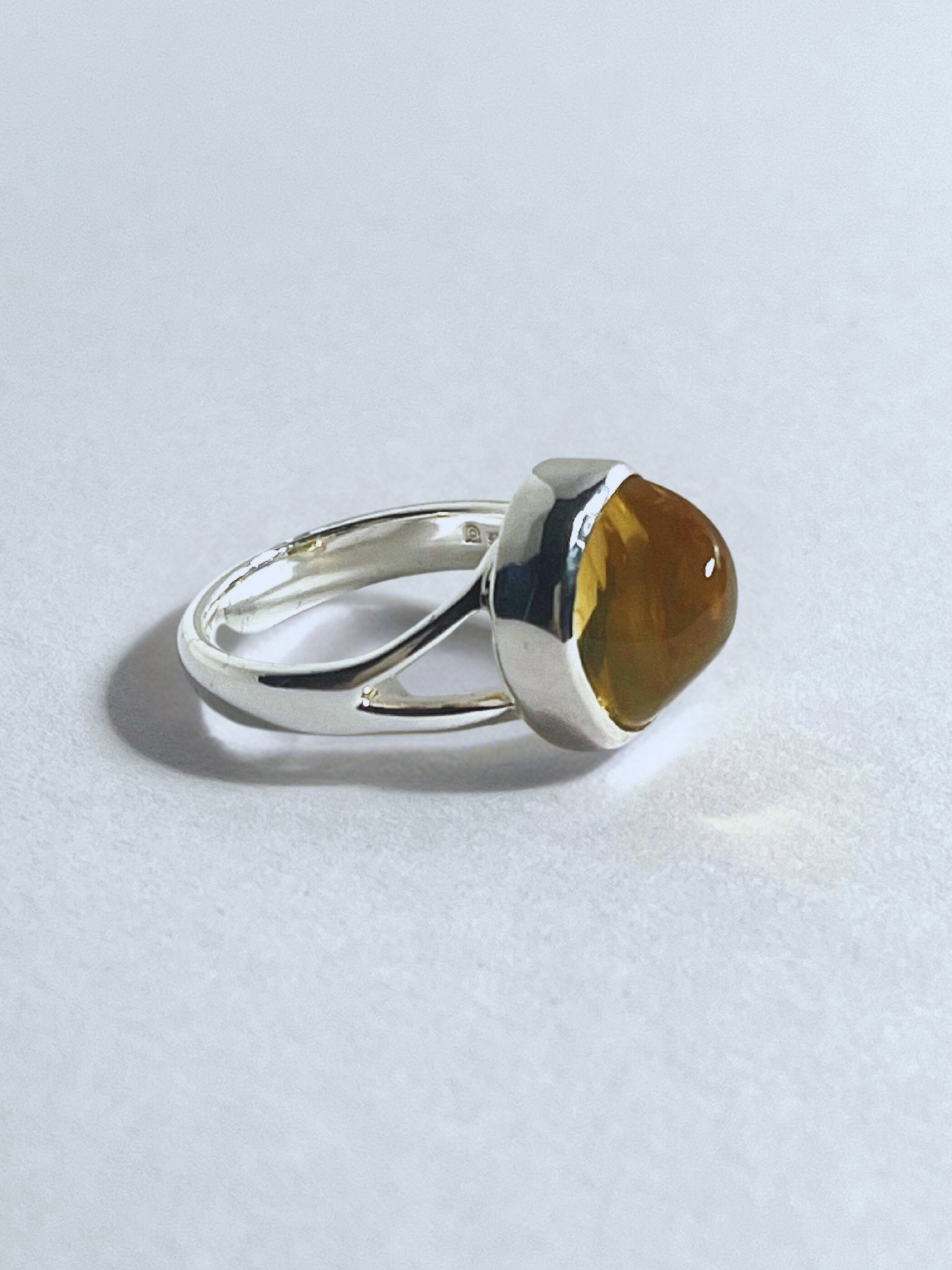 Sunburst Citrine Statement Ring - Stellify